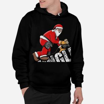Roofing Christmas Shingle All The Way Quote Roofer Gift Idea Sweatshirt Hoodie | Crazezy DE
