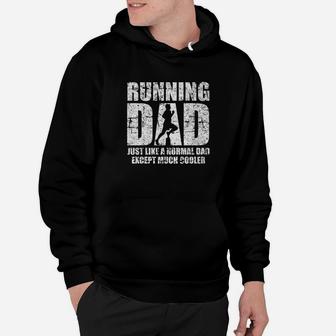 Running Dad Marathon Race Sport Daddy Distressed Shirt Hoodie | Crazezy AU