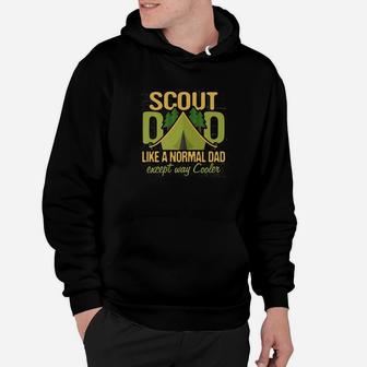 Scout Dad Cub Leader Boy Camping Scouting Gift Men Hoodie | Crazezy AU