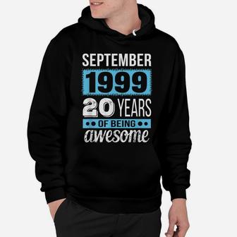 September 1999 Tshirt - September 20Th Birthday Gift Hoodie | Crazezy AU