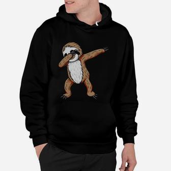 Sloth Dabbing Funny Dance Move Dab Gift Tee Shirt Black Youth B072njnngm 1 Hoodie | Crazezy