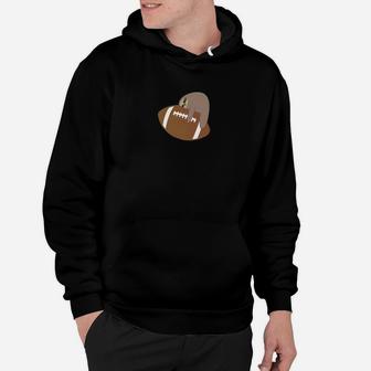 Sloth Football Funny Cute Animal Lover Sports Gift Hoodie | Crazezy DE