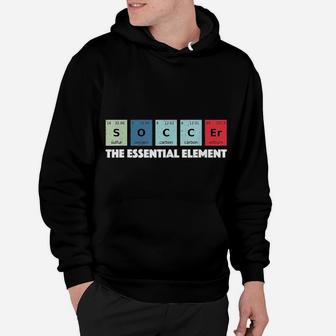 Soccer The Essential Element Periodic Hoodie | Crazezy CA