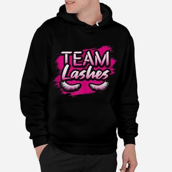 Team Lashes Gender Reveal Baby Shower Party Staches Idea Hoodie | Crazezy AU
