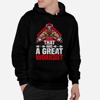 That Was A Great Workout Fitness Training Hoodie | Crazezy