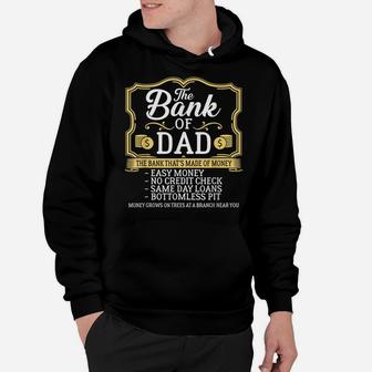The Bank Of Dad Money Grows On Trees Father's Day Hoodie | Crazezy