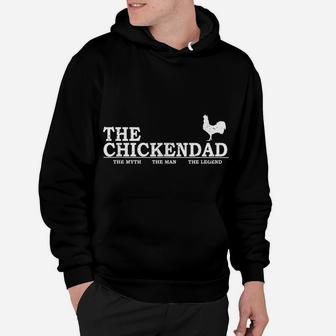 The Chicken Dad Pet Lover Father's Day Gift Tee Cute Hoodie | Crazezy DE