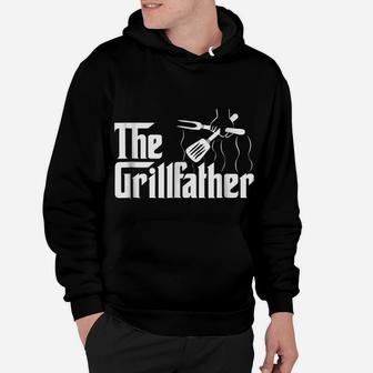 The Grillfather Bbq Grill & Smoker | Barbecue Chef Hoodie | Crazezy