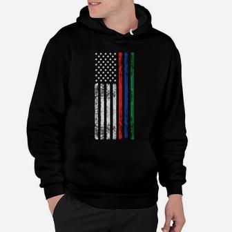 Thin Red Blue Green Line Brothers Police Fire Military Flag Sweatshirt Hoodie | Crazezy