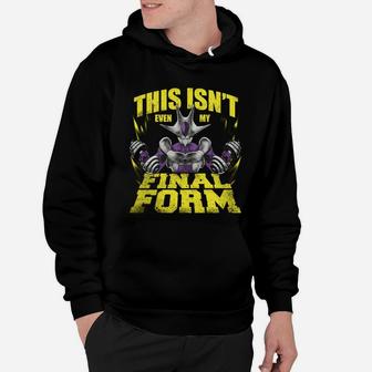 This Is Not Even My Final Form Cooler Saiyan Gym Workout Hoodie | Crazezy UK