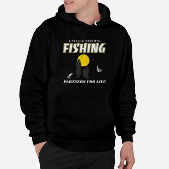 Uncle And Nephew Fishing Partners For Life Hoodie | Crazezy