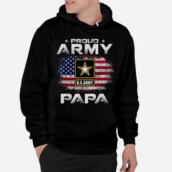 United States Army Uncle With American Flag Veteran Gift Hoodie | Crazezy