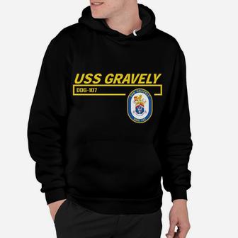 USS Gravely DDG-107 Hoodie | Crazezy