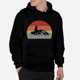 Vintage Retro Go Kart Driver Racing Gift Go Karting Hoodie | Crazezy CA
