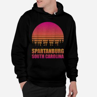 Vintage Spartanburg South Carolina Sc Retro 80S 90S Graphic Hoodie | Crazezy CA