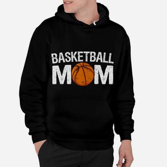 Womens Basketball Mom Funny Cute Player Mama Team Gift Hoodie | Crazezy