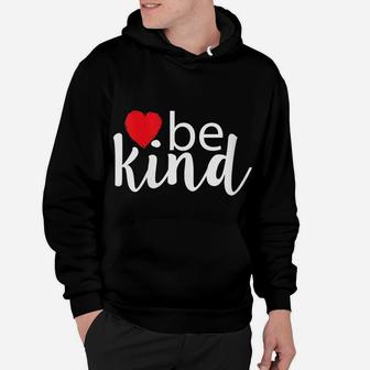 Womens Be Kind Cute Blessed Design Funny Inspirational Teacher Fall Hoodie | Crazezy