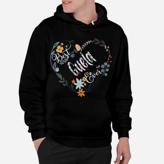 Womens Best Guela Ever Flower Blessed Grandma Mother's Day Cute Hoodie | Crazezy DE