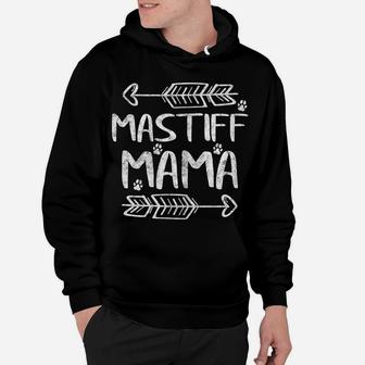 Womens English Mastiff Mama Shirt English Mastiff Mom Funny Dog Mom Hoodie | Crazezy