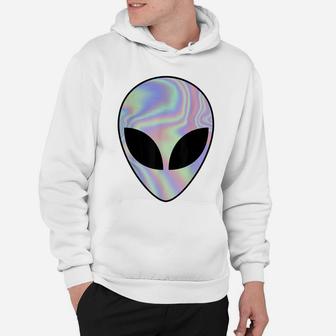 Alien Head T Shirt Colorful Alien Shirt Rave Tee Believe Ufo Hoodie | Crazezy DE