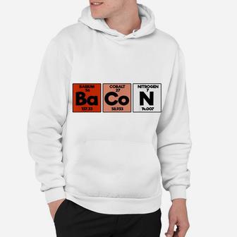 BBQ I PIG Lover I Bacon Science I Bacon Lover Elements Hoodie | Crazezy