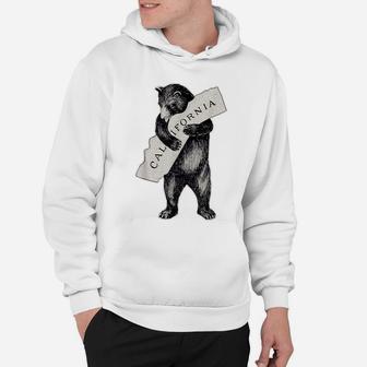 Bear Hug I Love California Shirt Art-Retro Vintage Cali Bear Hoodie | Crazezy UK
