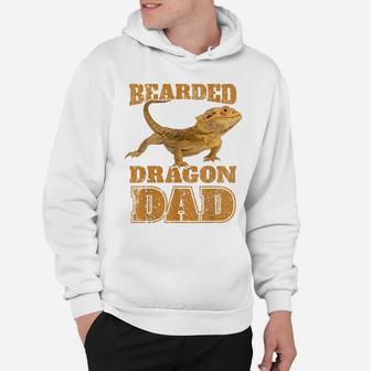 Bearded Dragon T Shirt Bearded Dragon Dad Papa Gift Tee Hoodie | Crazezy