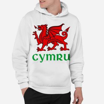 Cymru Welsh Pride Shirt Red Dragon Of Wales Flag Sweatshirt Hoodie | Crazezy