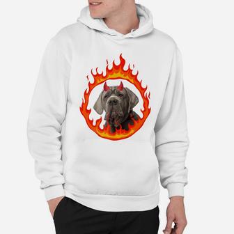 Devil Dog Neopolitan Mastiff Hoodie | Crazezy