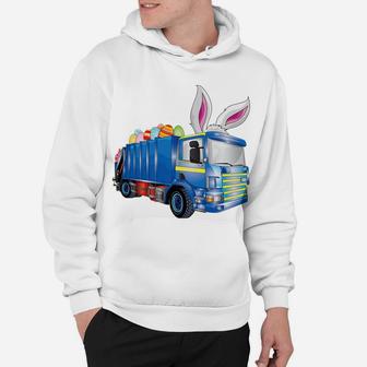 Easter Egg Garbage Truck Shirts Men Boys Easter Bunny Basket Hoodie | Crazezy AU