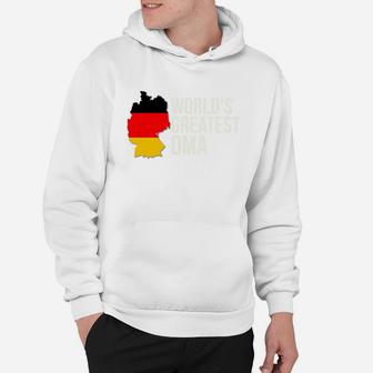 Germany Grandmother Sweatshirt - Oma German Flag Pullover Hoodie | Crazezy