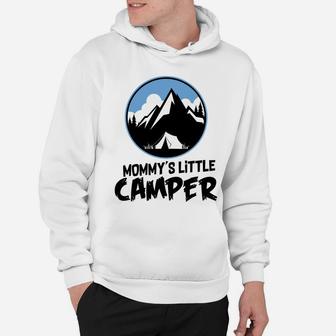 Kids Camping Boys Girls Mommys Little Camper Tee Hoodie | Crazezy CA