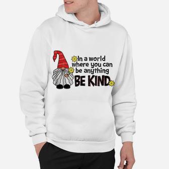 Kindness Gnome T Shirt Garden Gift Whimsical Hoodie | Crazezy
