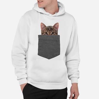 Kitty In Your Pocket Tshirt Cat Shirt Hoodie | Crazezy