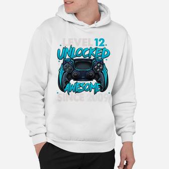 Level 12 Unlocked Awesome Since 2009 12Th Birthday Gaming Hoodie | Crazezy