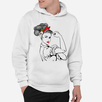 Mexican Girl Unbreakable Heritage Mexico Flag Gift Hoodie | Crazezy