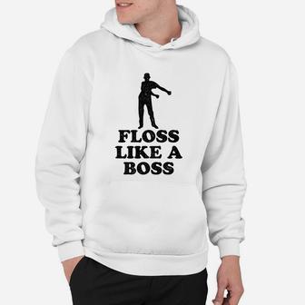 Poster Foundry Floss Like A Boss Dance Silhouette Hoodie | Crazezy