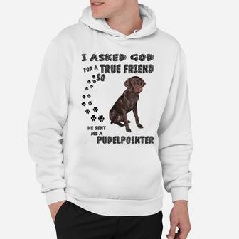Pudelpointer Saying Mom Dad Costume, Pointing Hunting Dog Hoodie | Crazezy