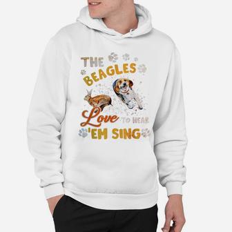 Rabbit Hunting - The Beagles - Love To Hear Em Sing Hoodie | Crazezy UK