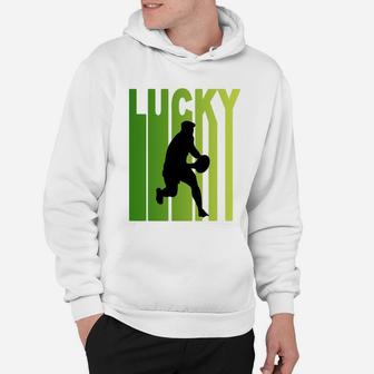 St Patricks Day Lucky Rugby Funny Sport Lovers Gift Hoodie | Crazezy