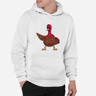 Thanksgiving Turkey Floss Dance Turkey Gif Hoodie | Crazezy CA