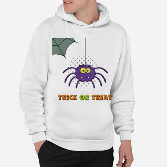 Trick Or Treat Spiderweb Hoodie | Crazezy DE