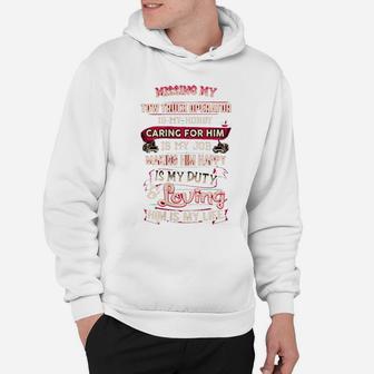 Womens I Love My Tow Truck Operator - Proud Tow Wife Hoodie | Crazezy