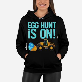 Cute Easter Shirt For Boys Awesome Dump Truck Egg Hunt Tee Women Hoodie | Crazezy