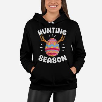 Hunting Season Easter T Shirt Egg Hunter Women Men Kids Boys Women Hoodie | Crazezy UK