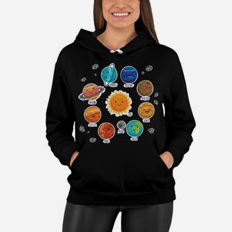 Just A Boy Who Loves Planets & Solar System Space Science Women Hoodie | Crazezy DE