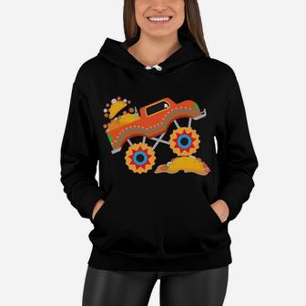 Taco Monster Truck Taco Cinco De Mayo Boy Son Taco Lover Sweatshirt Women Hoodie | Crazezy
