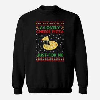 A Lovely Cheese Pizza Shirt Funny Kevin X-Mas Sweatshirt | Crazezy CA