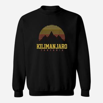Africa Tanzania Kilimanjaro Mountain Hiking Mountaineer Gift Sweatshirt | Crazezy