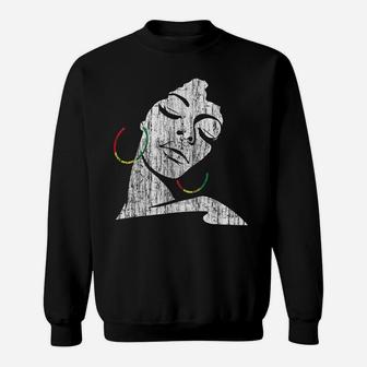 African Black History Month Woman Wife Mom Christmas Gift Sweatshirt | Crazezy